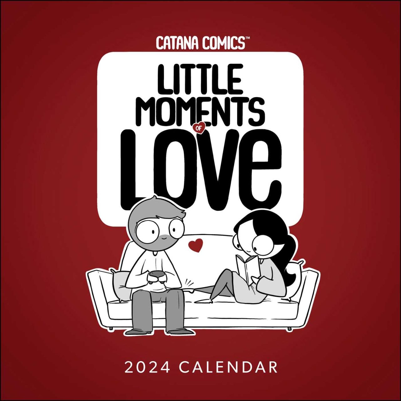 Catana Comics Little Moments of Love 2024 Wall Calendar KO Media
