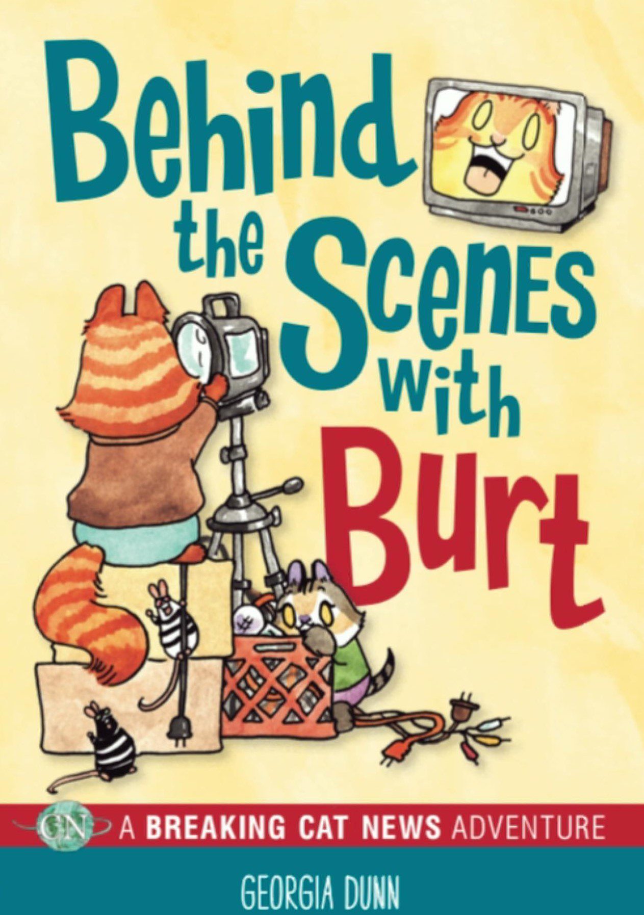 Behind the Scenes with Burt: A Breaking Cat News Adventure