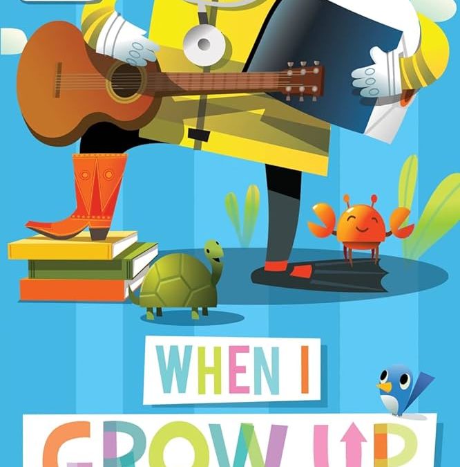 When I Grow Up Shaped Board Book