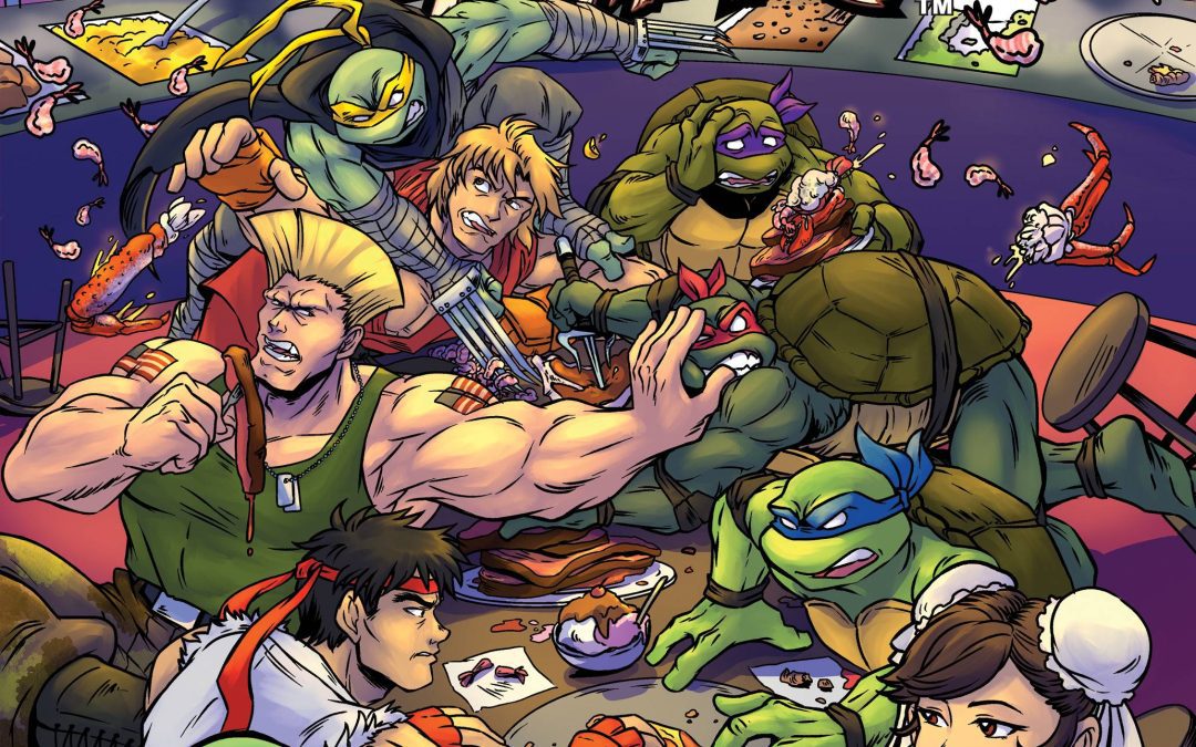 Teenage Mutant Ninja Turtles Vs. Street Fighter #5
